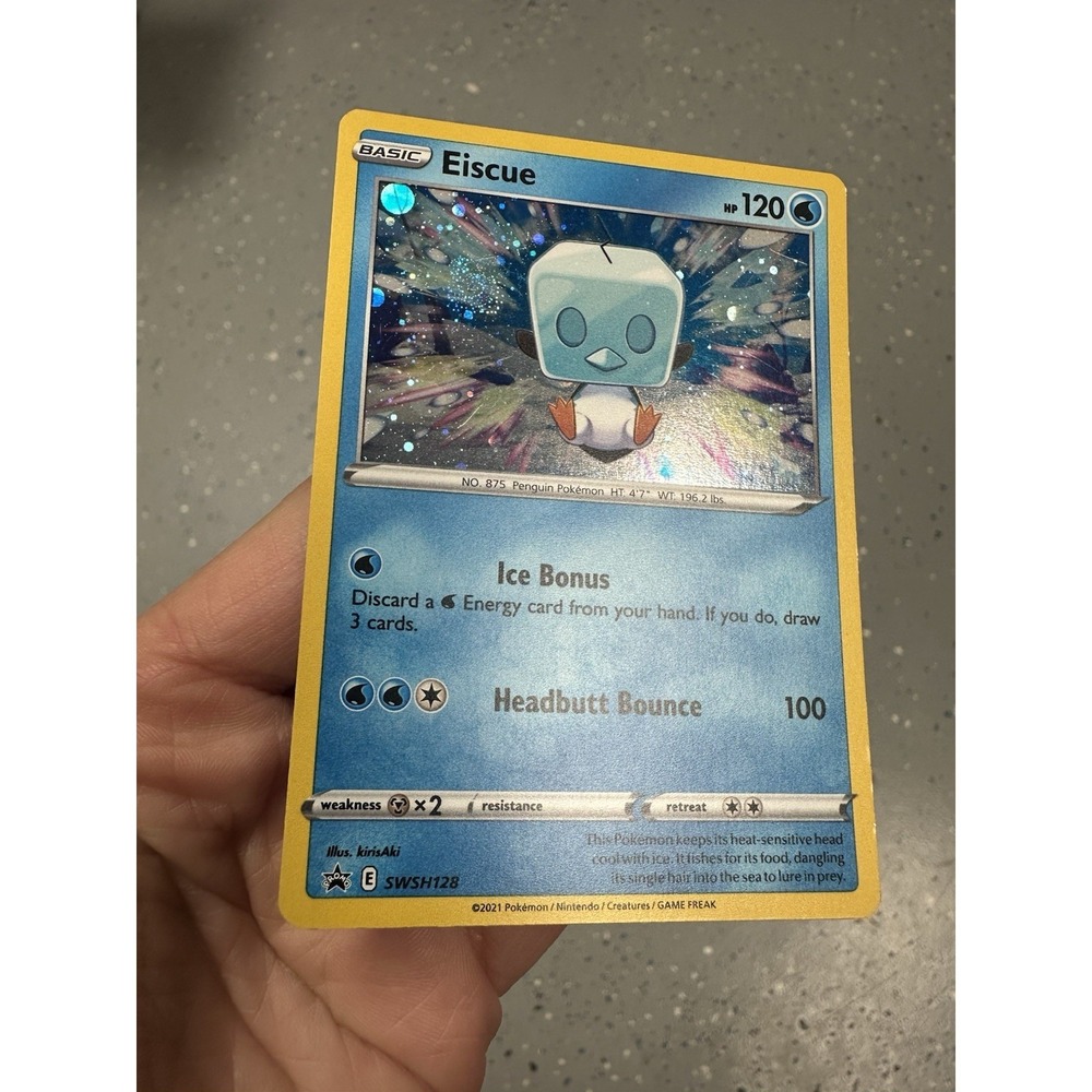 Eiscue Holo Promo FART SWIRL🌀 Promo Cards SWSH128 LP
